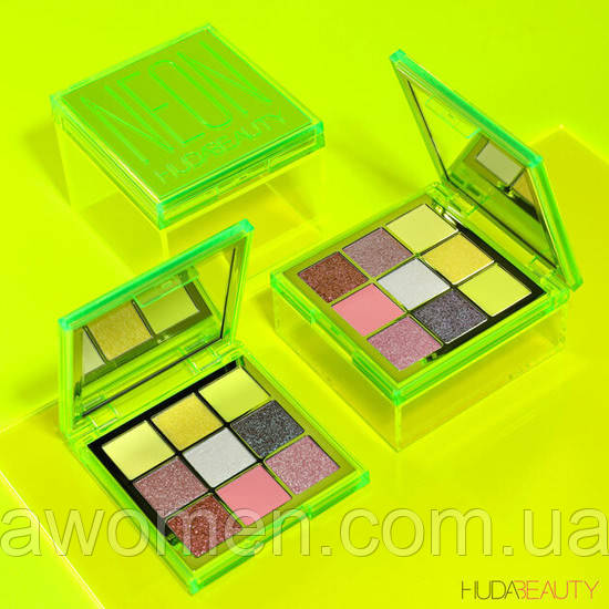 Тени Huda Beauty Neon Green Obsessions