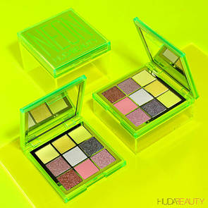 Тени Huda Beauty Neon Green Obsessions