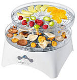 Сушарка для овочів і фруктів CLATRONIC DR 3525 300 Вт, фото 2