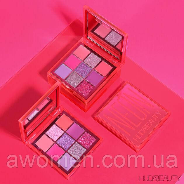Тени Huda Beauty Neon Pink Obsessions