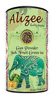 Чай зеленый листовой с джекфрутом Alizee Gun Powder Jack Fruit Green Tea 150 г в подарочной банке