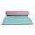 Коврик (мат) для йоги та фітнесу SportVida TPE 6 мм SV-HK0227 Pink/Sky Blue, фото 3