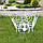 Садова тачка для вазонів біла 30 см Гранд Презент 10904541, фото 2