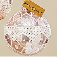 Подвесной шар Романтика розовое стекло d8см Гранд Презент 1007040