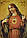 Ікона з бурштину Ісус Христос і-16 Господь Вседержитель Гранд Презент 20*30, фото 2