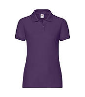 Женская футболка поло фиолетовая 212-РЕ