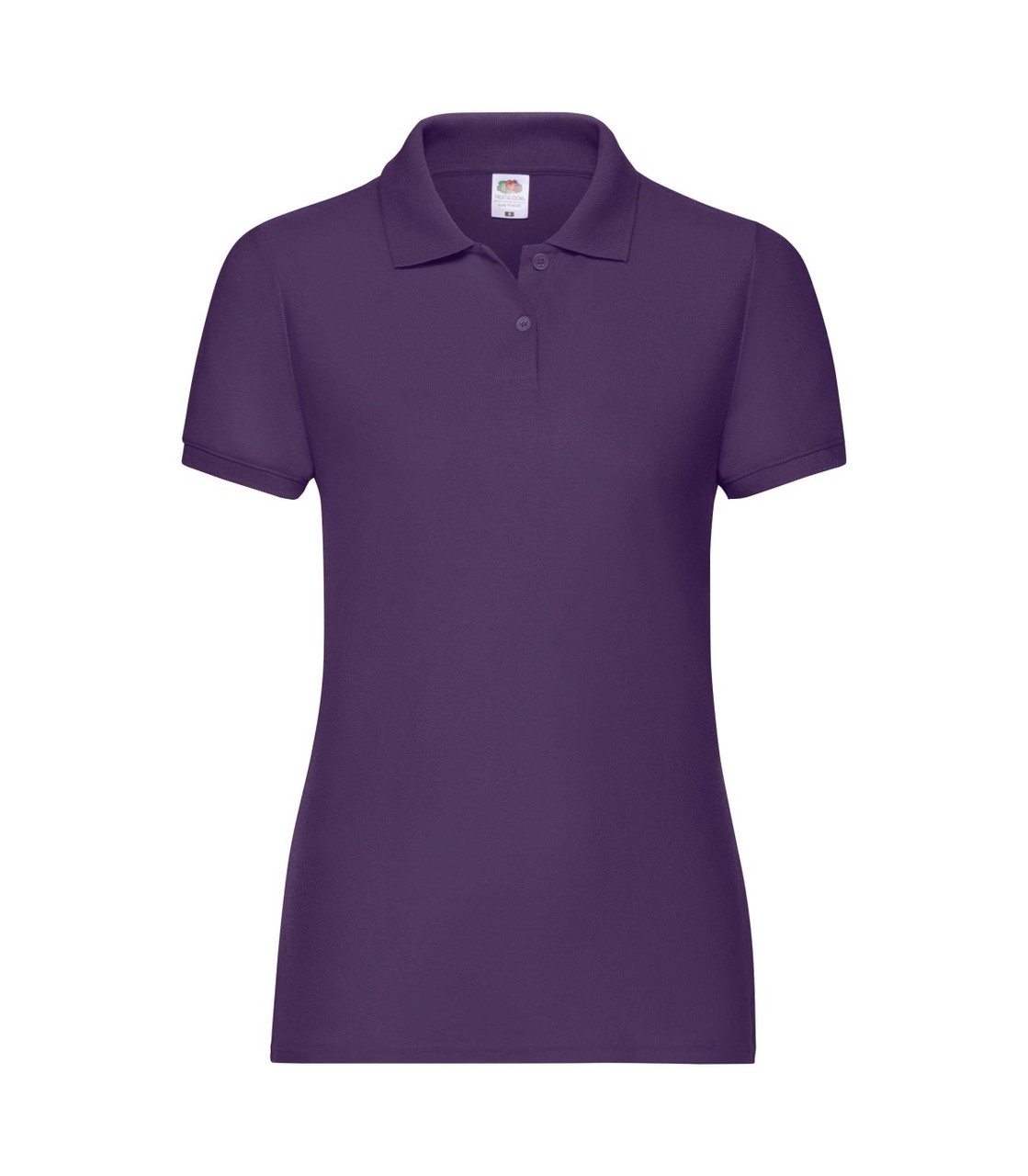 Женская футболка поло фиолетовая 212-РЕ - фото 1 - id-p497220096