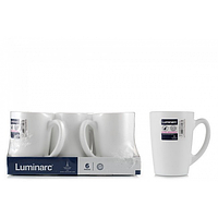 Кухоль білий Luminarc керамічний Essence White New Morning 320мл P1669