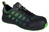 Кросівки з низькими халявами Compositelite Ogwen S1P FT35 Чорний/Зелений, фото 2