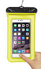 Чохол для смартфона водонепроникний універсальний AirCase жовтий, фото 4