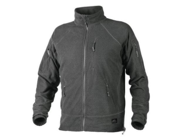 Флісова кофта HELIKON-TEX ALPHA TACTICAL GRID FLEECE Shadow Grey (BL-ALT-FG-35) розм.3XL,L,M,S,XL,XS,XXL