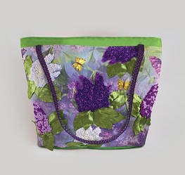 Набір для творчості My creative bag Сумка, вишита стрічками та бісером Бузок
