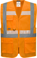 Жилет Executive Glowtex з застібкою-блискавкою Ezee G456