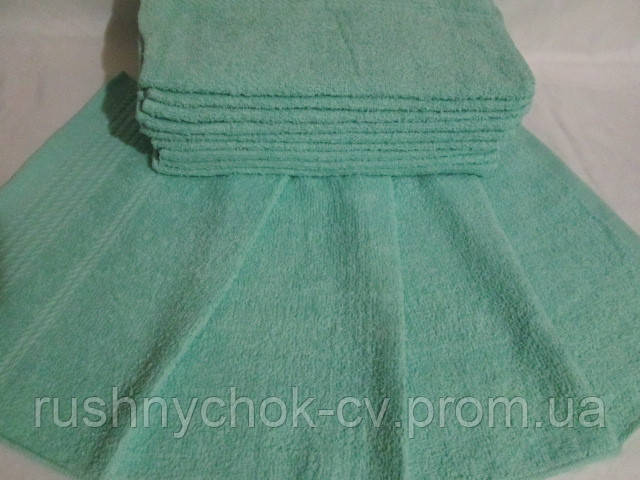 Рушники кухонні 35 х 70 см. махра (зелені) - фото 1 - id-p124022300