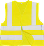 Дитячий світловідбиваючий жилет JN14 Жовтий, фото 3