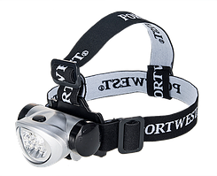 Налобний ліхтар зі світлодіодами PA50 Срібний