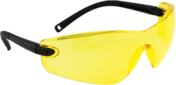 Профильные защитные очки PW34 Желтая линза, фото 1