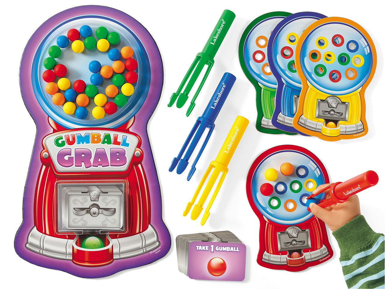 Колірне лото "Автомат з цукерками" (88 ел) Lakeshore, фото 1
