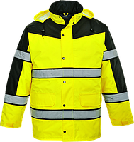 Класична двоколірна світловідбиваюча куртка S462