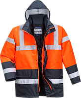 Контрастна світловідбиваюча дорожня куртка S466