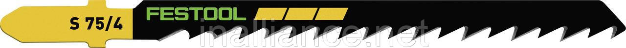 Пиляльне полотно для лобзика  WOOD Basic S 75/4/5 Festool 204305