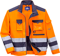 Светоотражающая куртка Lille TX50 Оранжевый/темно-синий, M