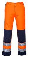 Светоотражающие брюки Seville TX71 Оранжевый/темно-синий, M