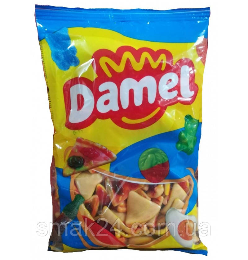 Без глютену! Желейні цукерки Піца Damel Pizzas 1 кг Іспанія