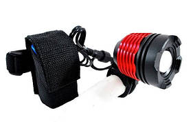 K121 T6 велосипедный фонарь + налобник cree xml t6