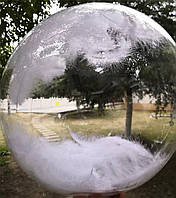 Шар бобо баблс без рисунка 36" прозрачный воздушный шар 90 см.