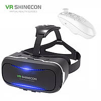 Окуляри віртуальної реальності VR Shinecon II для смартфона + пульт керування