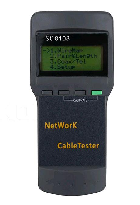 SC8108(M) багатофункціональний кабельний тестер, трасошукач