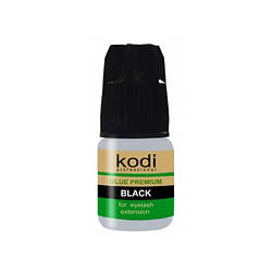 Клей для нарощення вій та брів Kodi Professional Premium Black 3 г