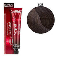 Крем-краска для волос L'Oreal Professionnel Majirel №6/23 Темный блондин перламутрово-золотистый 50 мл