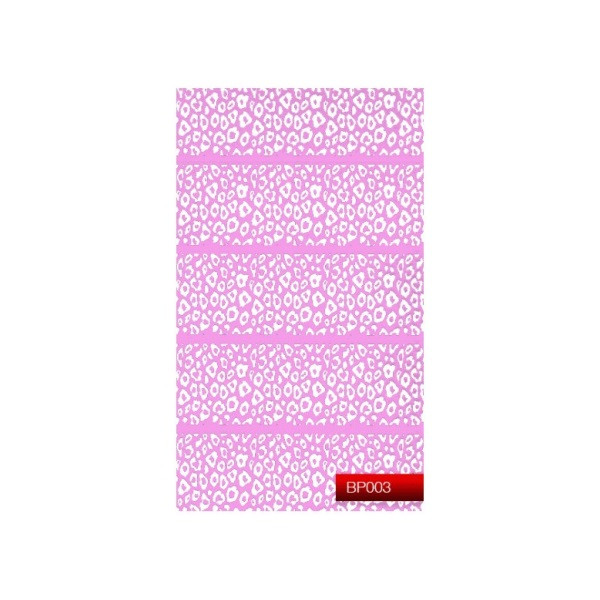 Наклейка для дизайну нігтів Kodi Professional"White" Nail Art Stickers BP003
