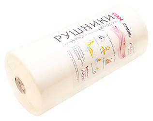 Рушники в рулоні Vian гладкі, 35*70 100 шт