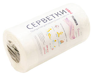 Серветки в рулоні Vian гладкі, 15*15 100 шт