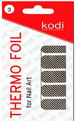 Термо фольга для дизайну нігтів Kodi Professional №003