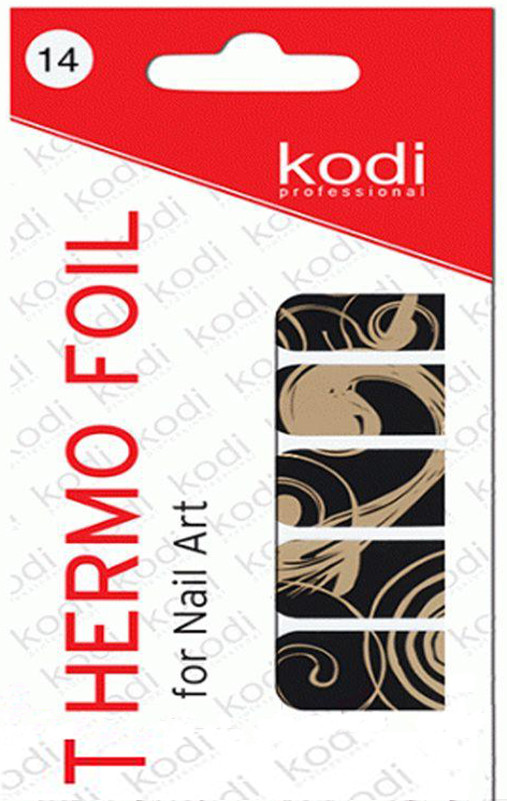 Термо фольга для дизайну нігтів Kodi Professional №014, фото 1