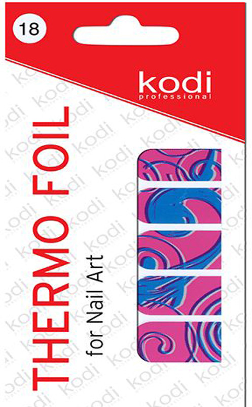 Термо фольга для дизайну нігтів Kodi Professional №018