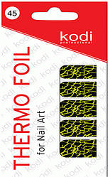 Термо фольга для дизайну нігтів Kodi Professional №045
