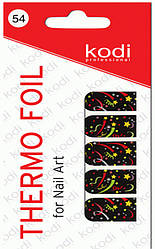Термо фольга для дизайну нігтів Kodi Professional №054