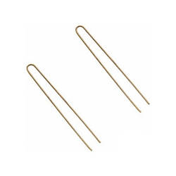 Шпильки для волосся Eurostil коричневі 65 мм*20 шт