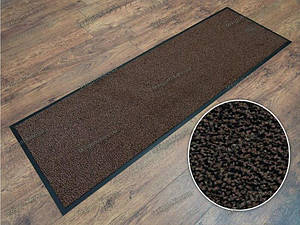 Брудозахисний килим Париж коричневий 90х200 см