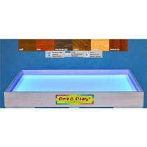 Мобільна світлодіодна пісочниця — планшетМІНІ 16 кольорів, відсік для піску-ОЛЬХА/550×330