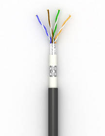 Кабель вита пара Lan-кабель КППЭО-ВП (100) 4*2*0,51 (SF/UTP-cat.5E) (ОдесКабель)