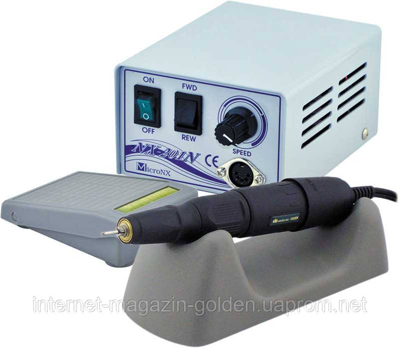 Фрезер для манікюру та педикюру Micro-NX 201N-50, 50 000 об/хв,