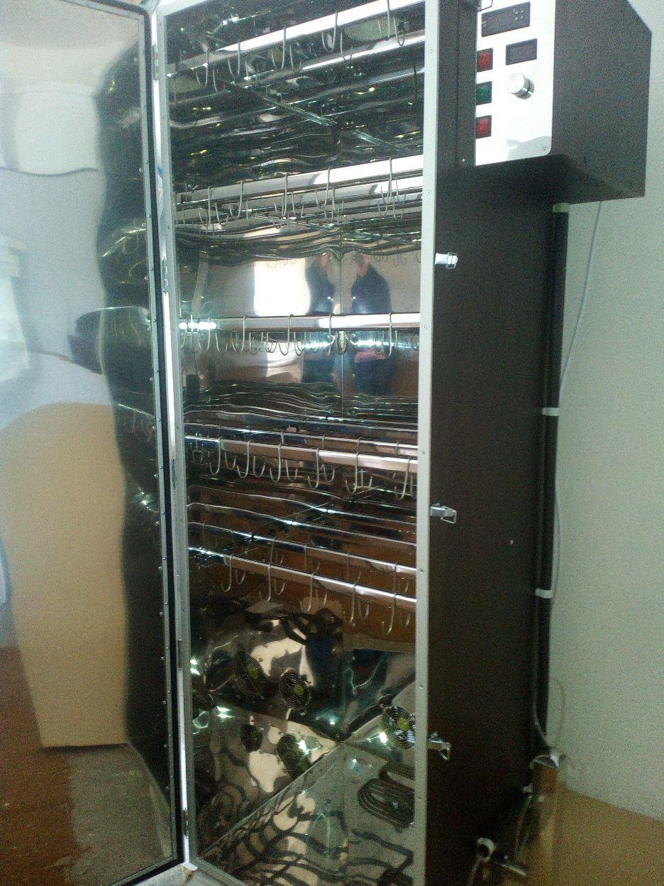 Коптильня холодного та гарячого копчення з функцією сушіння і в'ялення продуктів харчування COSMOGEN CSH-1800 INOX
