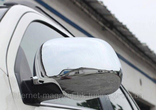 Хром накладки на дзеркала Мітсубіші ASX 2012-