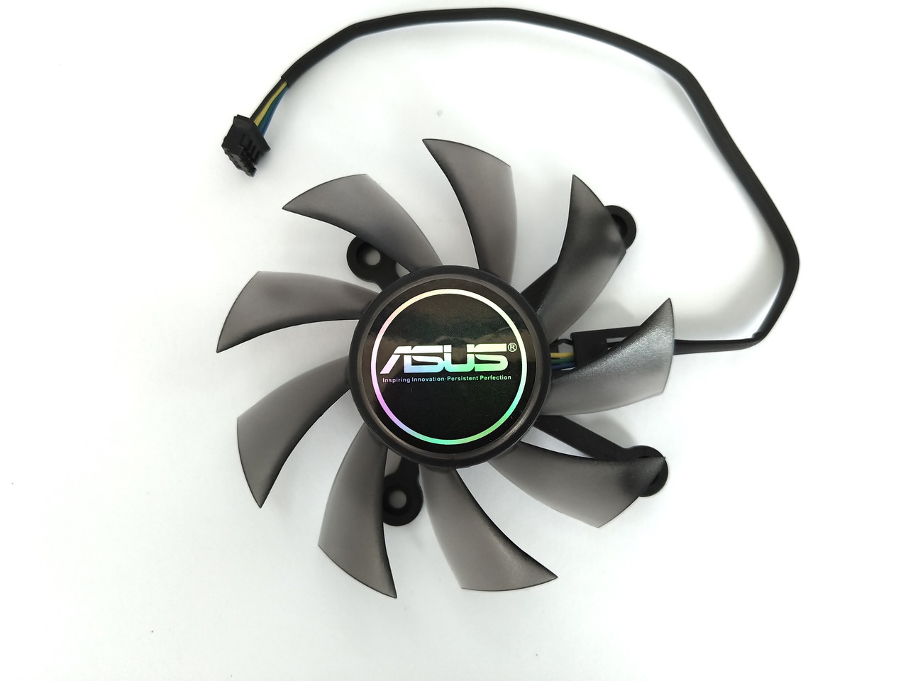 Вентилятор №24 кулер для видеокарты ASUS GTX460 550TI 650 560 6770 6850 7770 FD8015U12D R128015SU